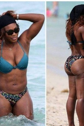 Serena Williams' bare ass (70 photos)