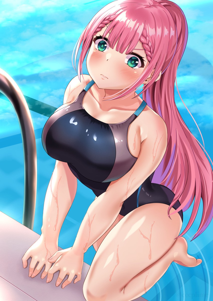 Anime Huge Breasts Swimsuit - Porn Huge Breasts in a Swimsuit (40 photos) - porn photo