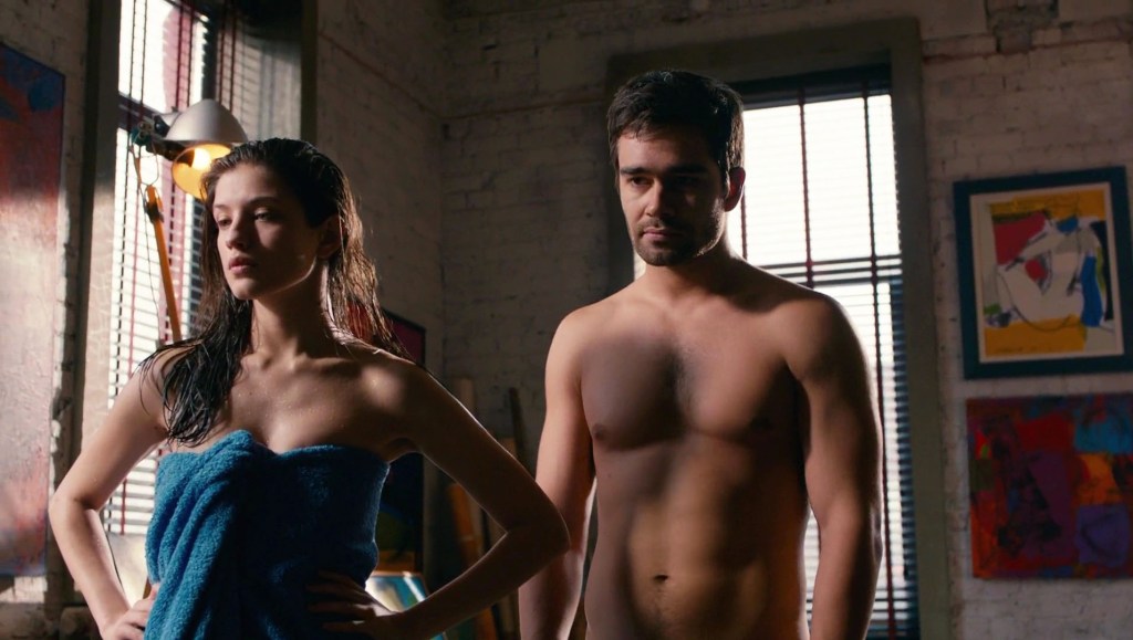 Chipovskaya Anna in the film Escape Naked