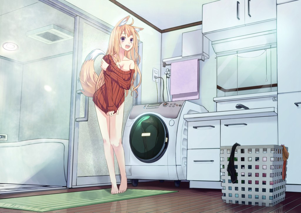 Sile in the bathroom