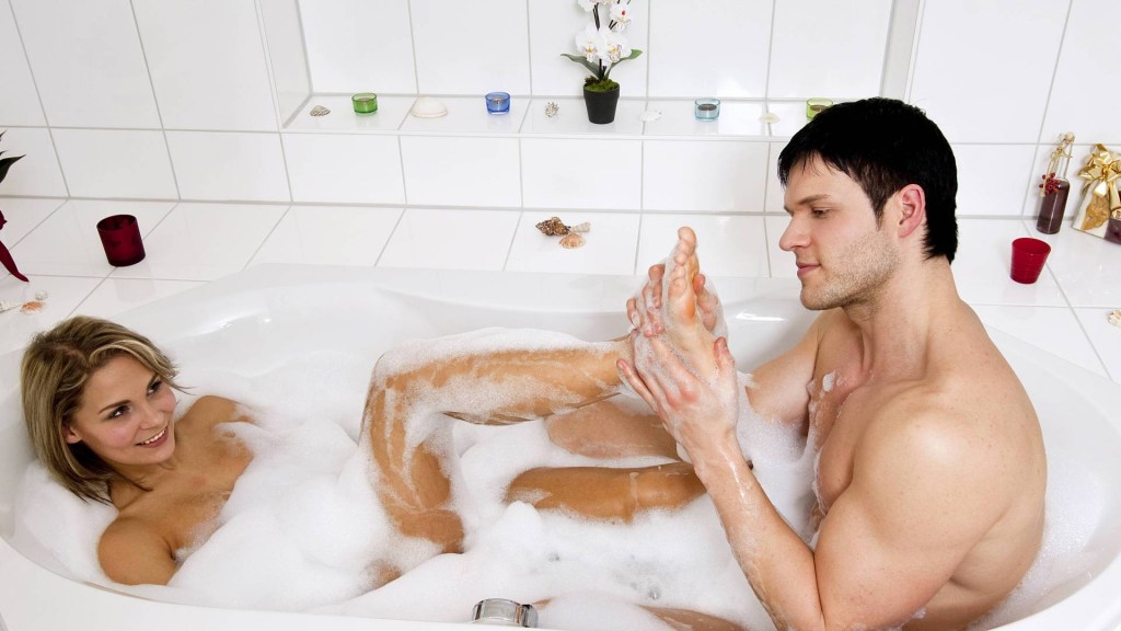 The guy in the bath