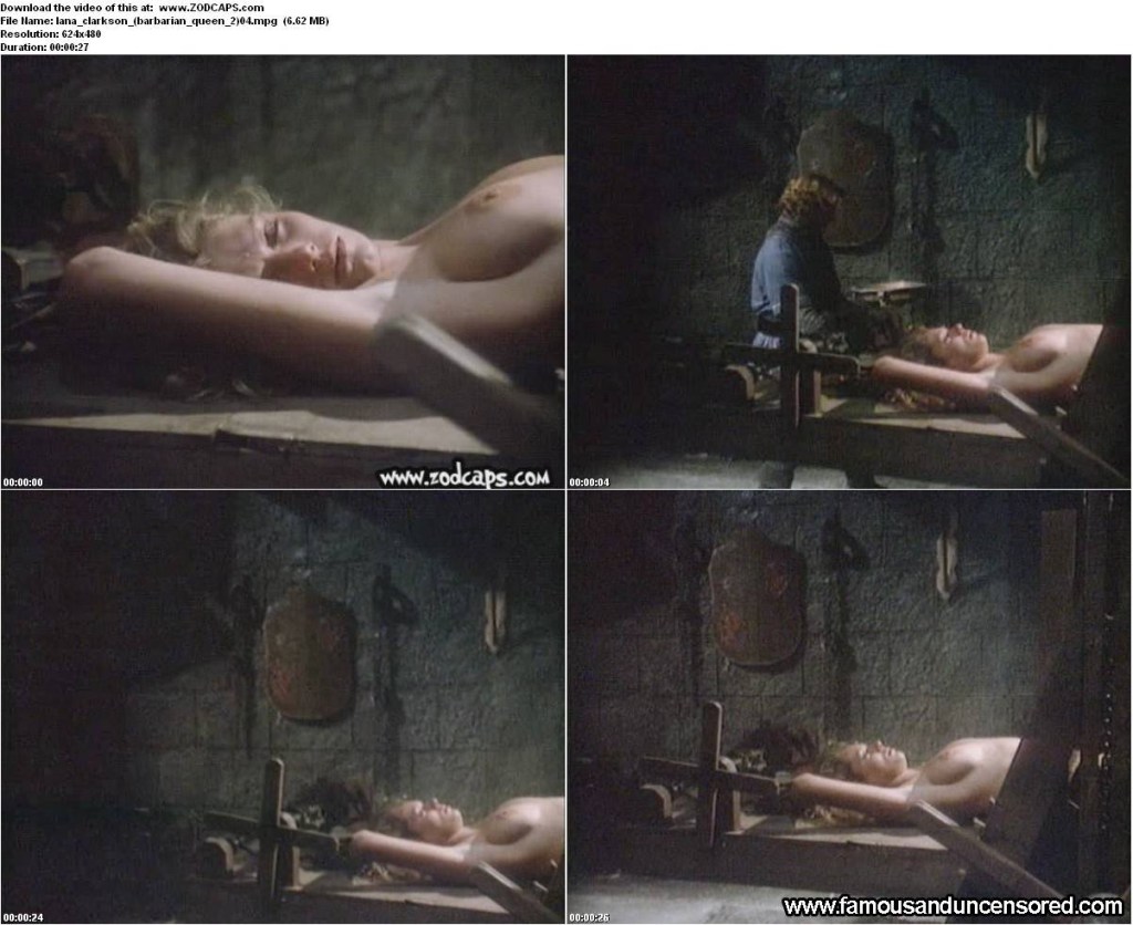 Queen Barbarov is naked