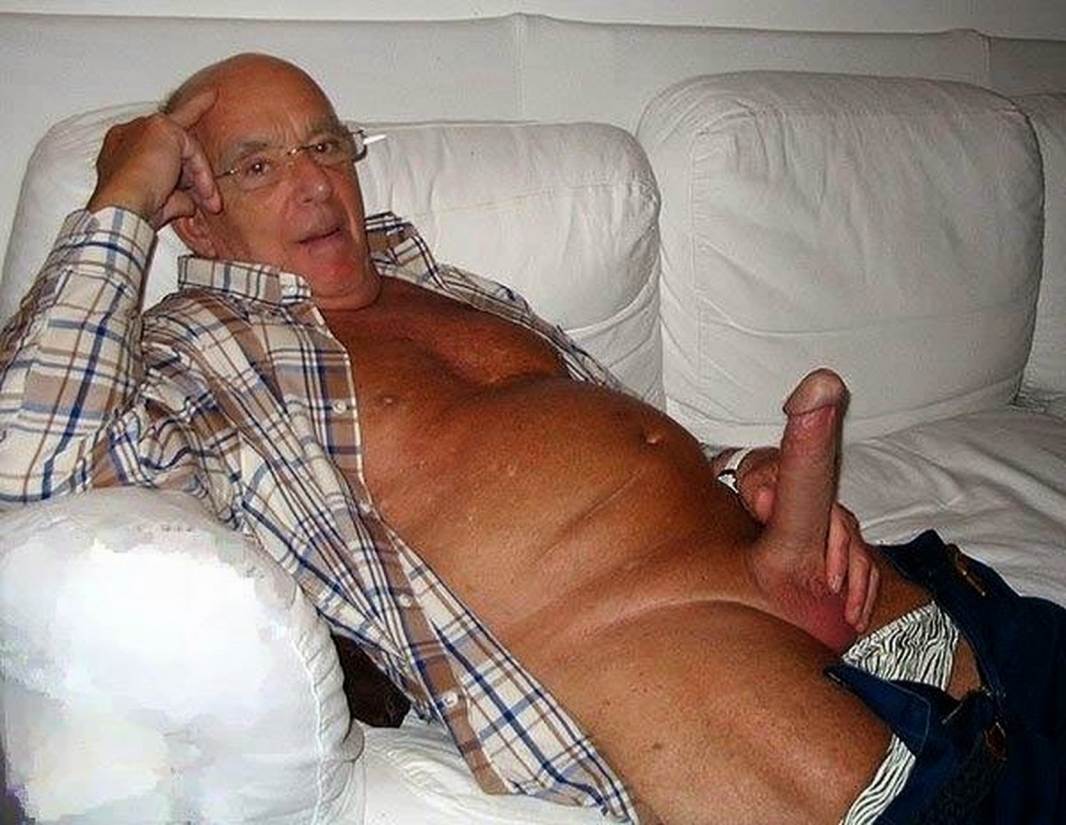Masturbation of old grandfathers