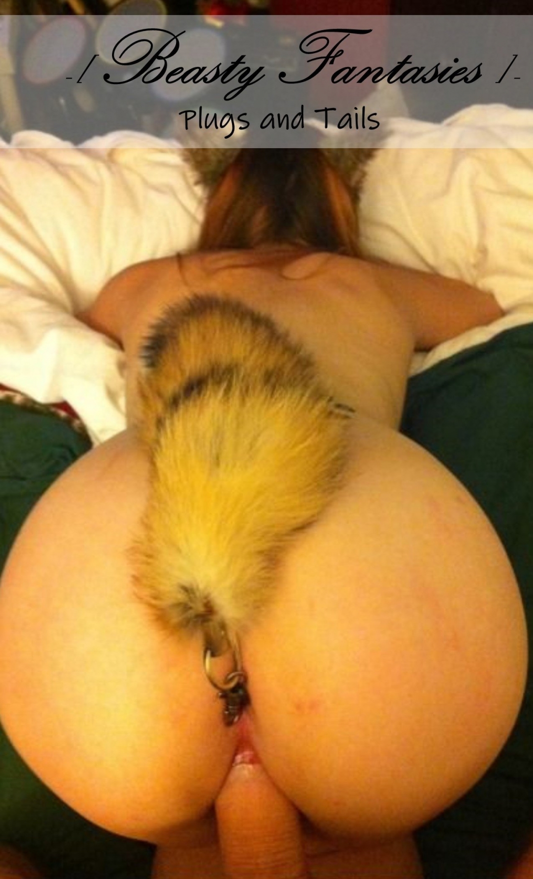 The girl with the anal tail