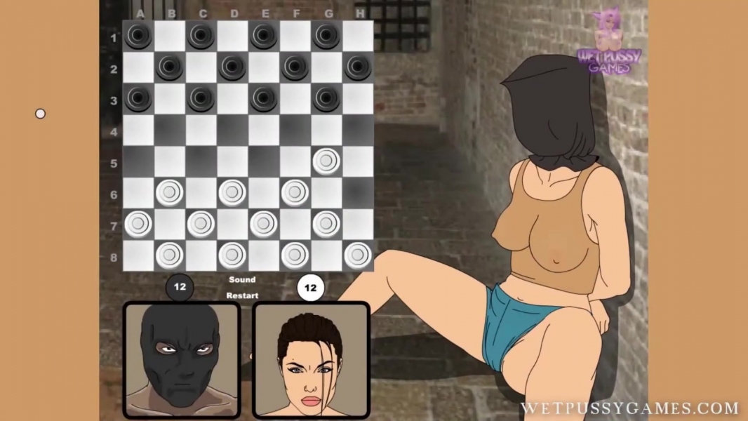The girl lost to boobs cards