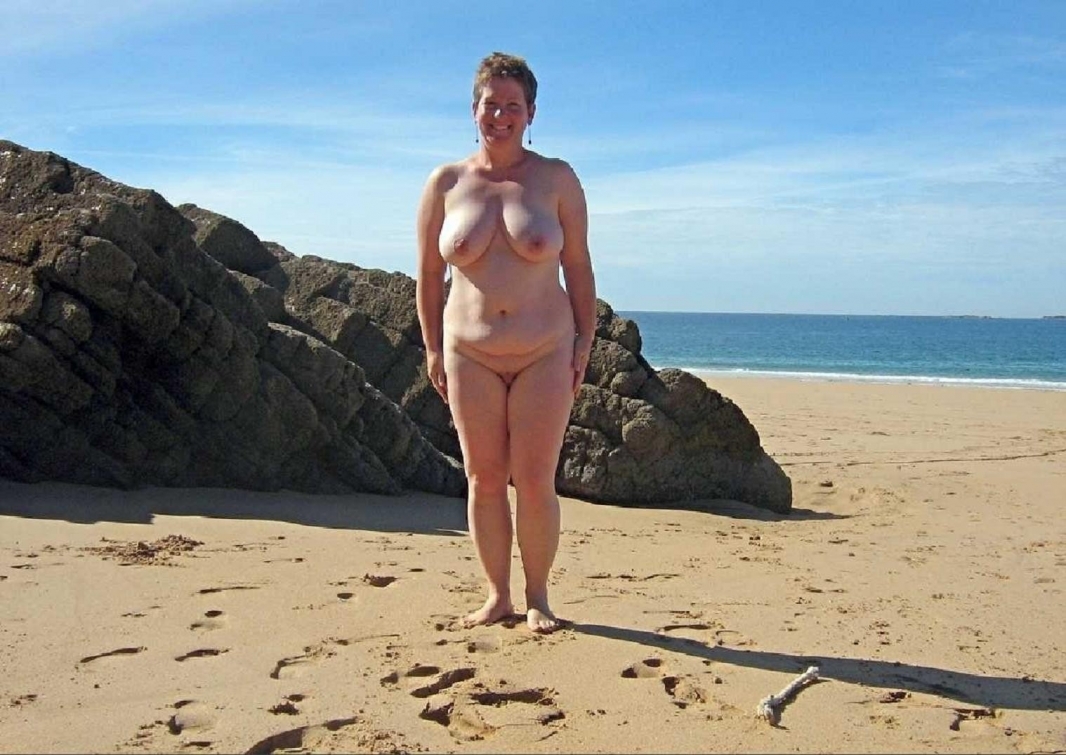 Wife Nudist sunbathing