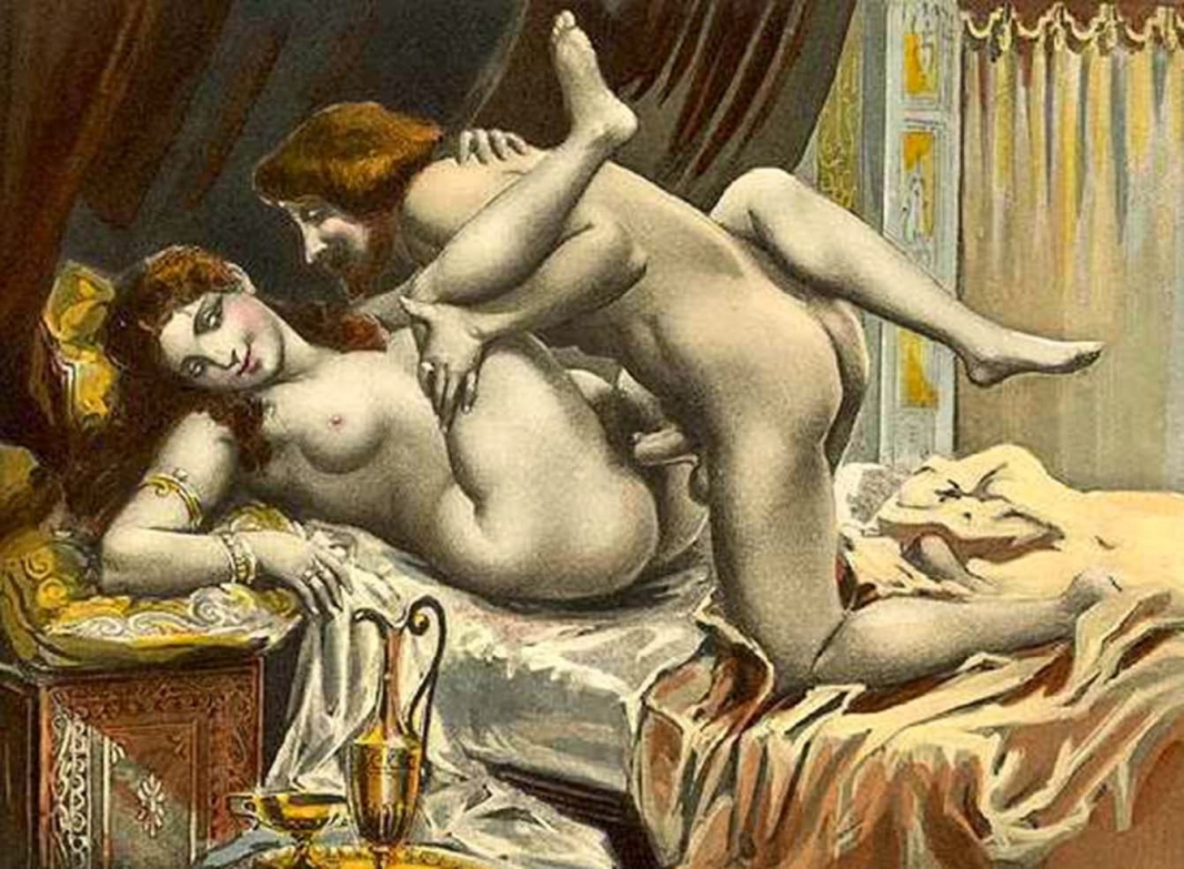 Pornographic paintings