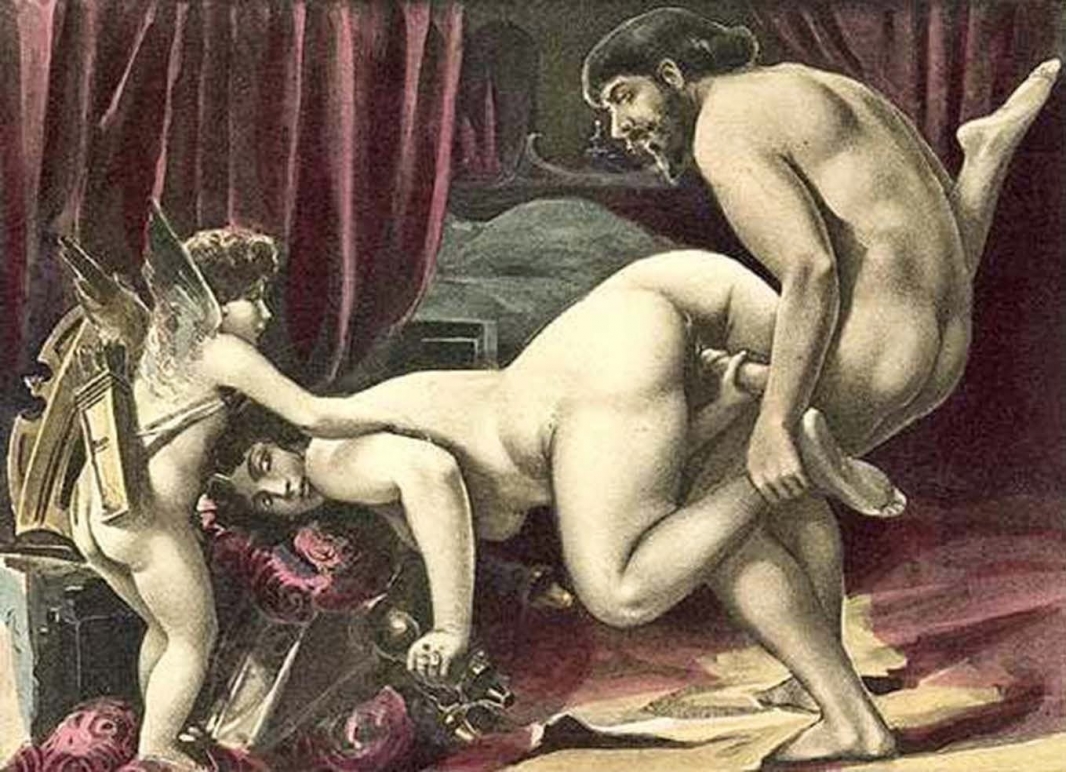 Pornographic painting