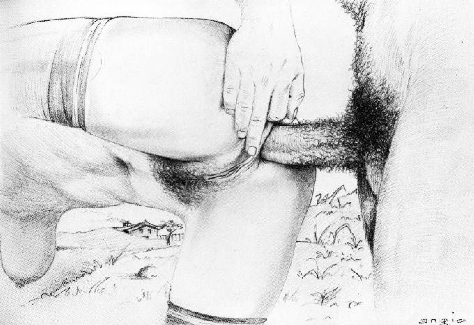 Porn Penis Drawings - Drawing dick in the vagina (74 photos) - porn photo