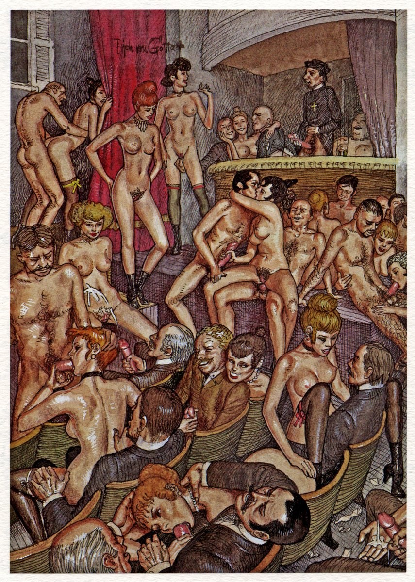 Medieval debauchery