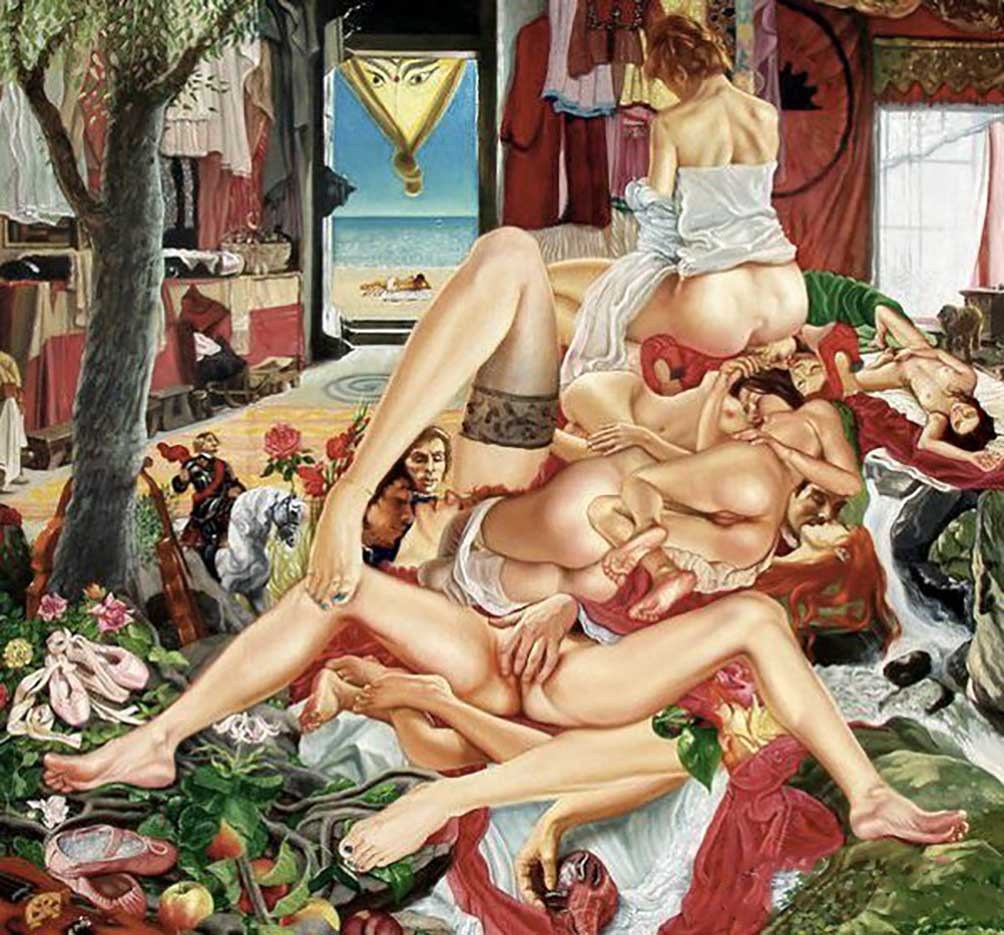 Pornography in modern painting