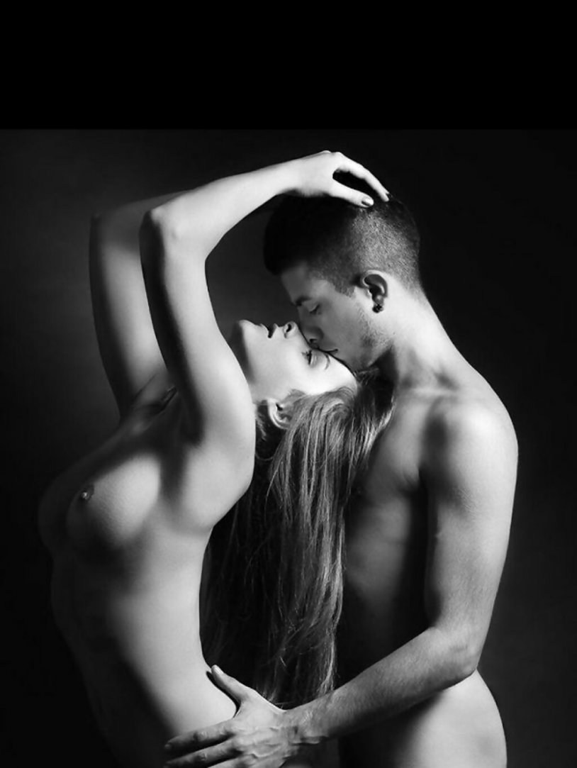 Erotic photo session of the couple