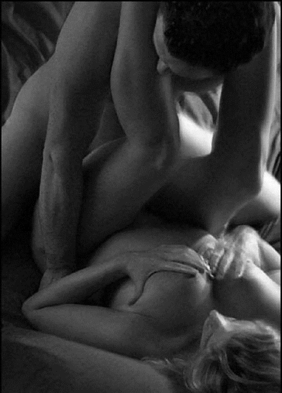 Passionate fuck black white