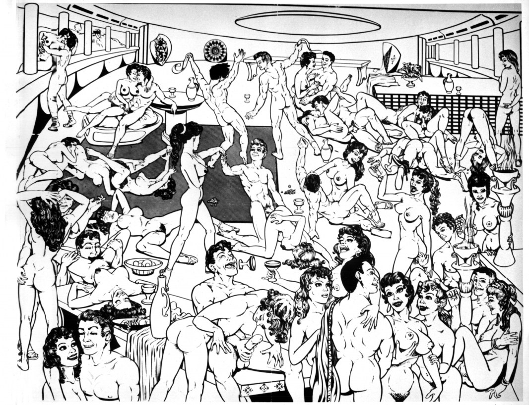Erotic orgies in the chart