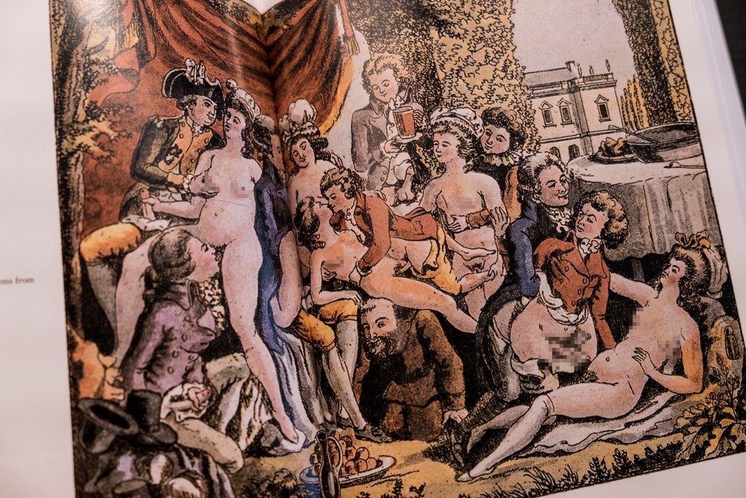Erotic orgies in the chart