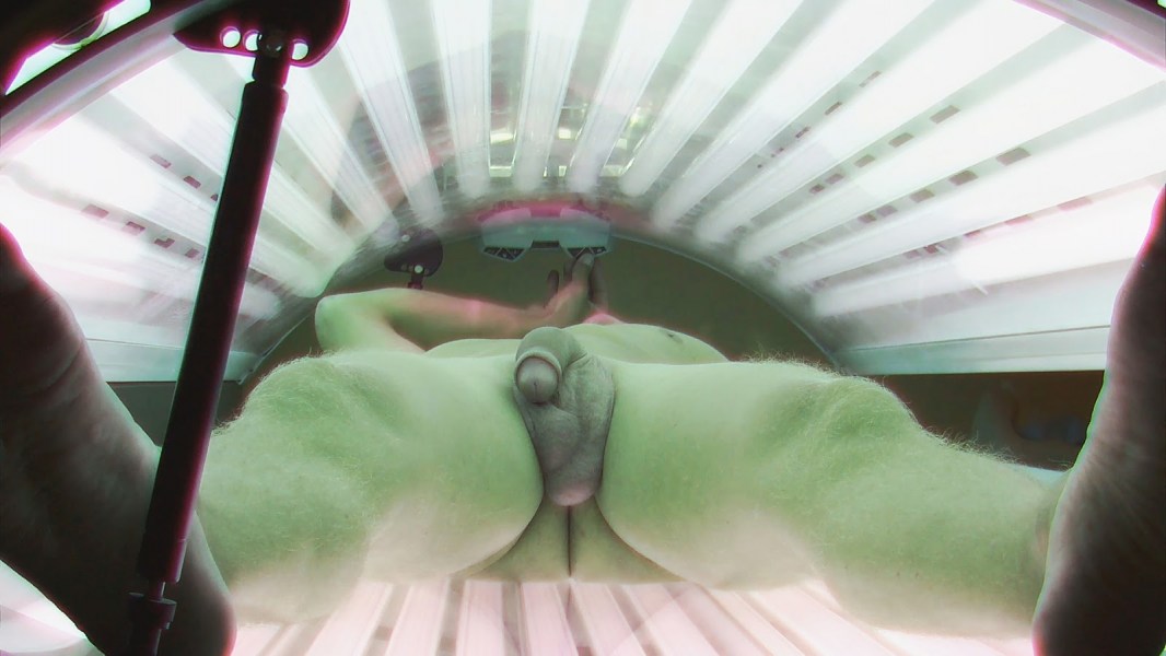 Hidden cameras in solarium