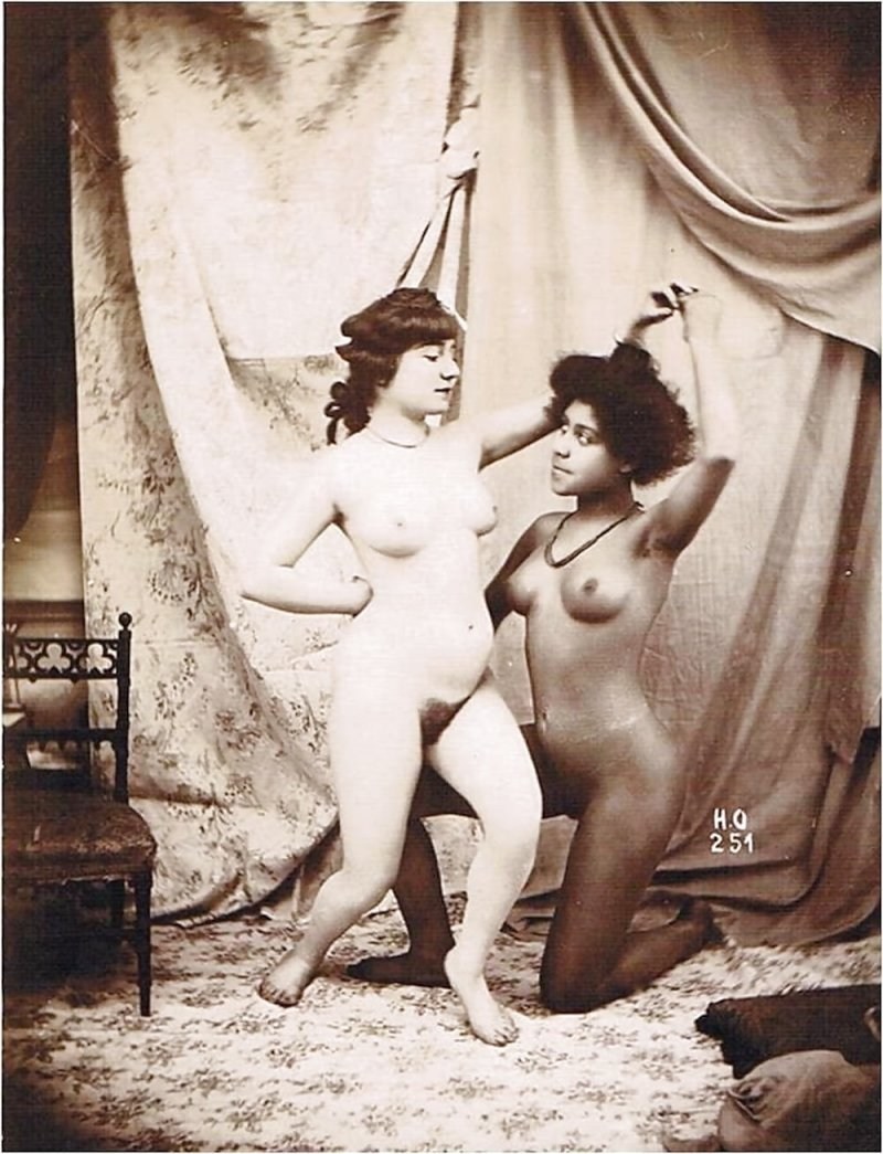 Naked women of the 19th century