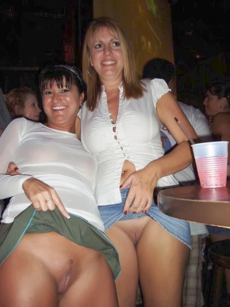 Naked Russian women without panties