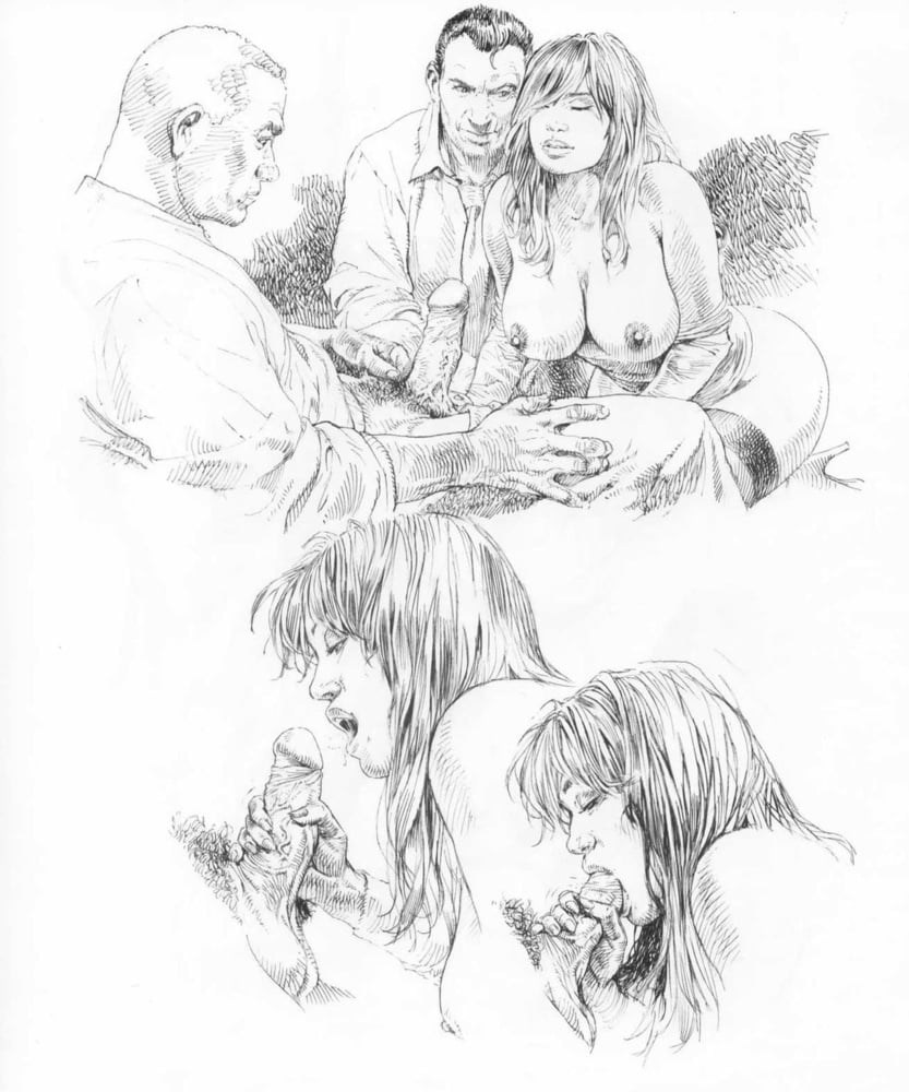 Drawing erotic comics