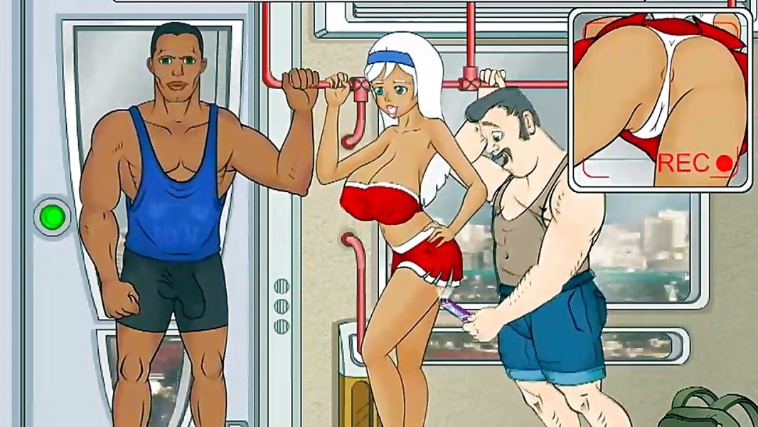 Naked girls in the train private