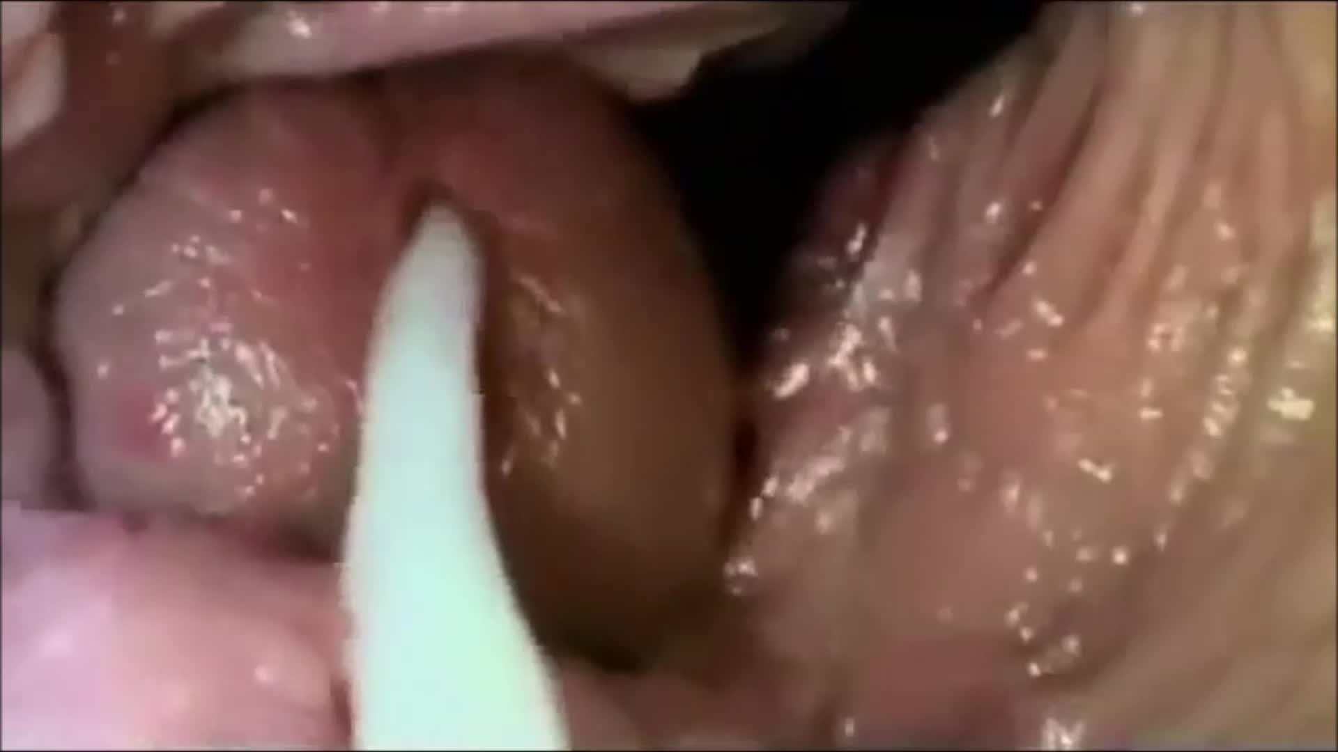 Camera inside Vagina shoots how dick cums (65 photos) - porn photo.