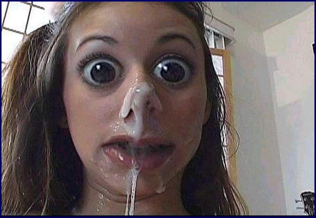 Deep throat cum in mouth
