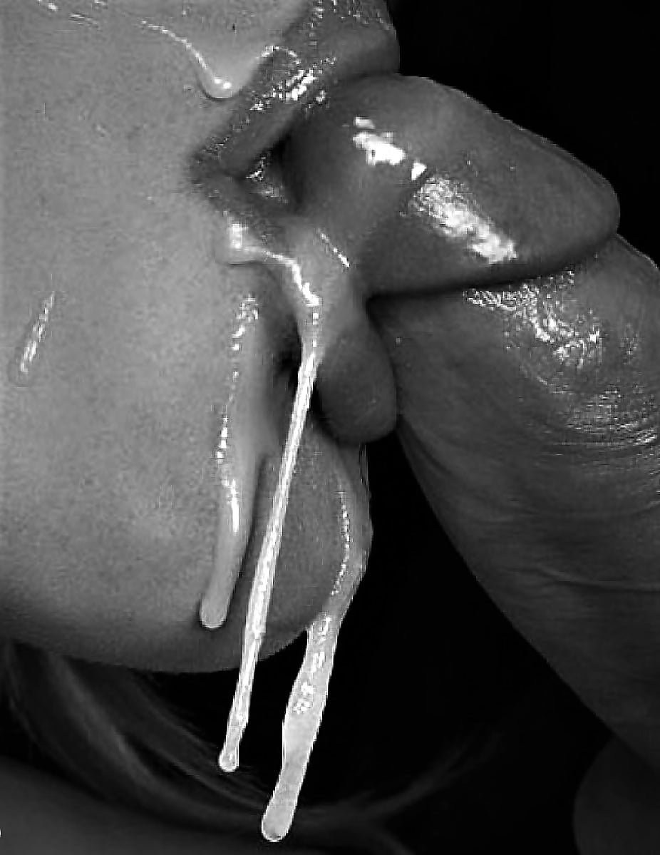 Cumshot in his mouth close-up