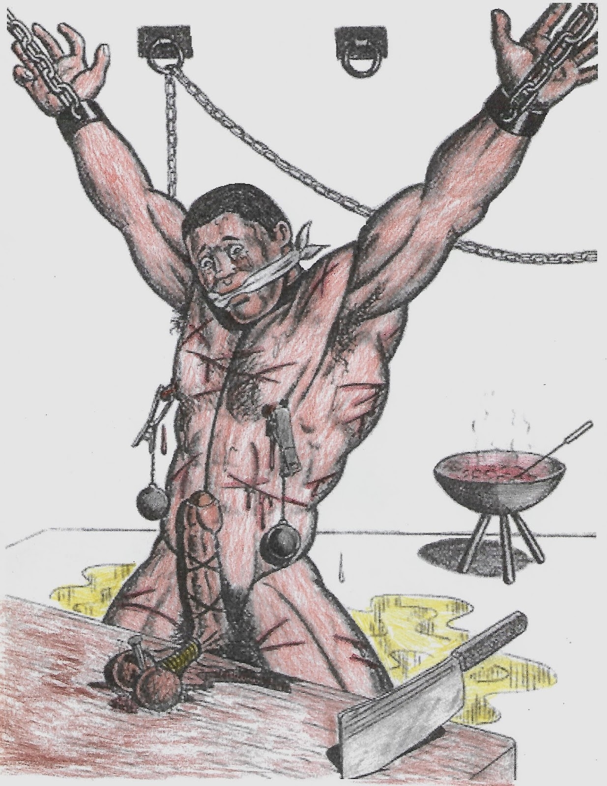 1235px x 1600px - Penis Torture Drawing (65 photos) - porn photo