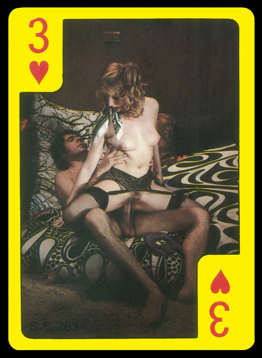Playing cards pornography