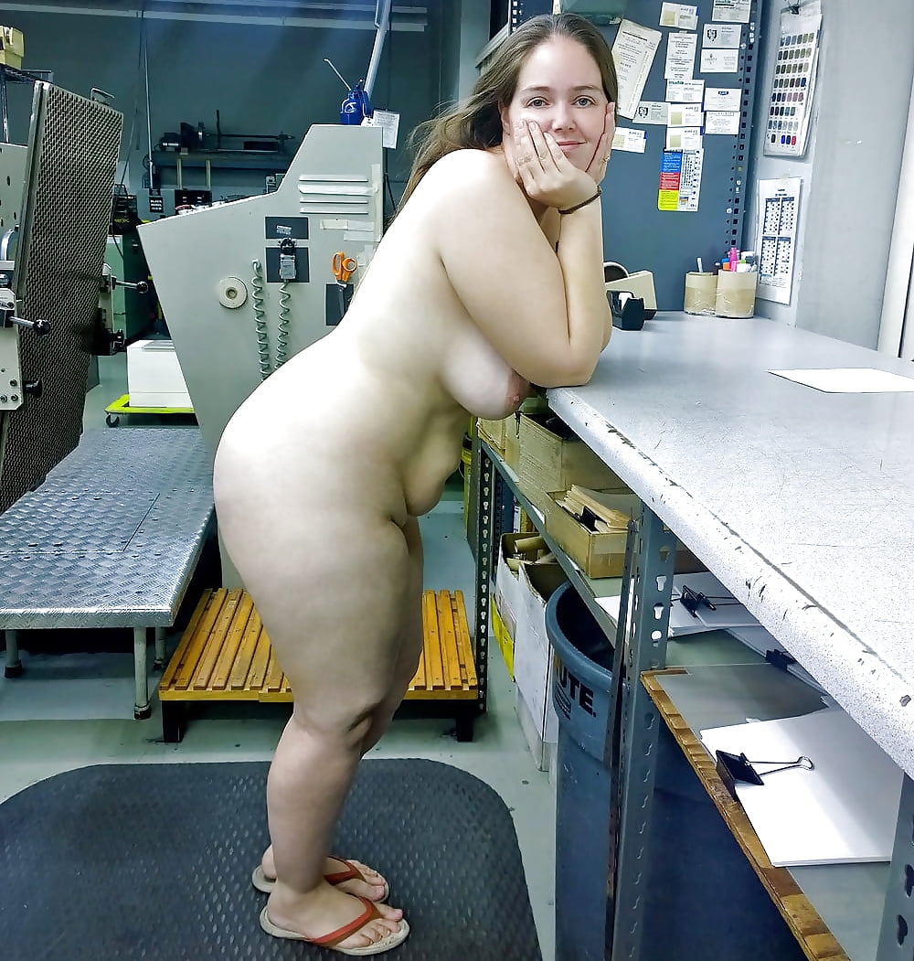 Nude women at work