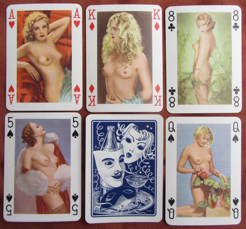 Vintage erotic cards
