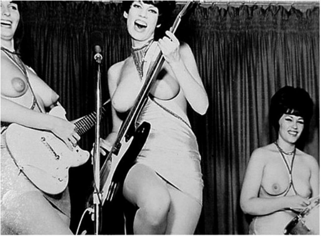 Rock group lesbian girls