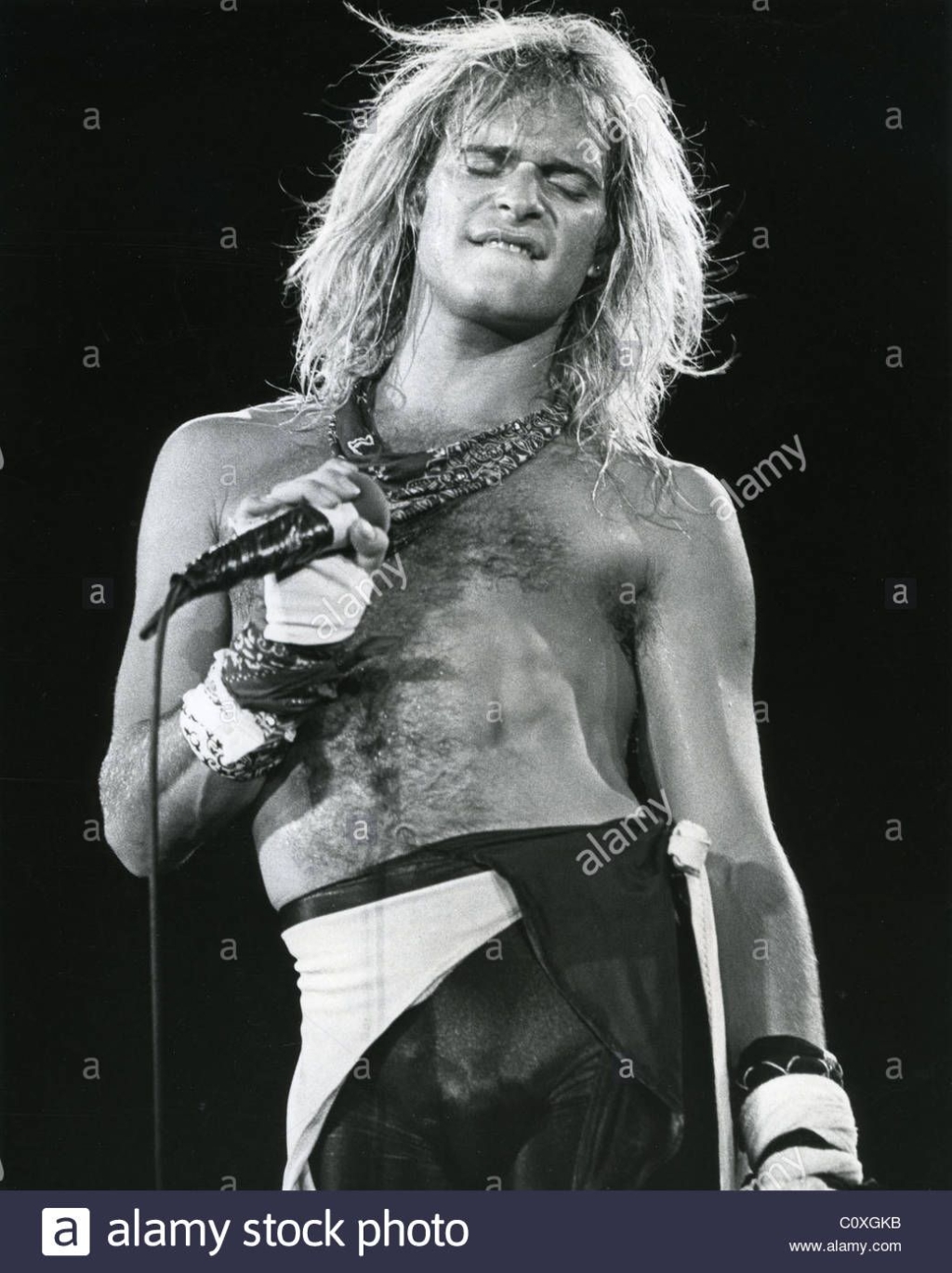 Naked on stage rock concerts