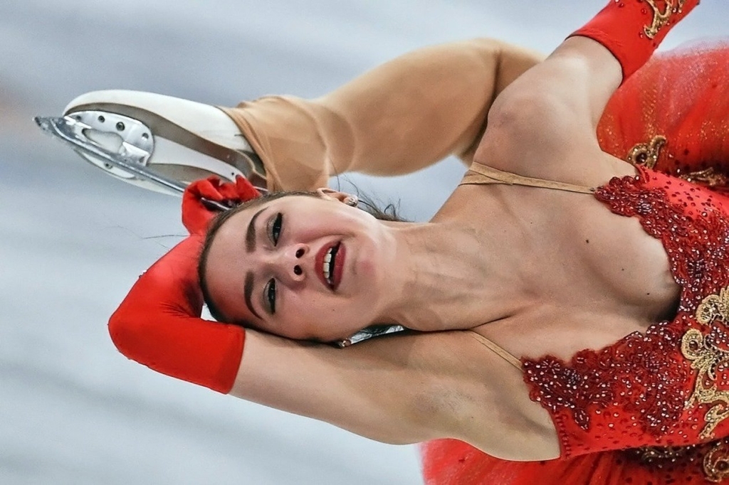 Alina Zagitova on the Tutberidze show