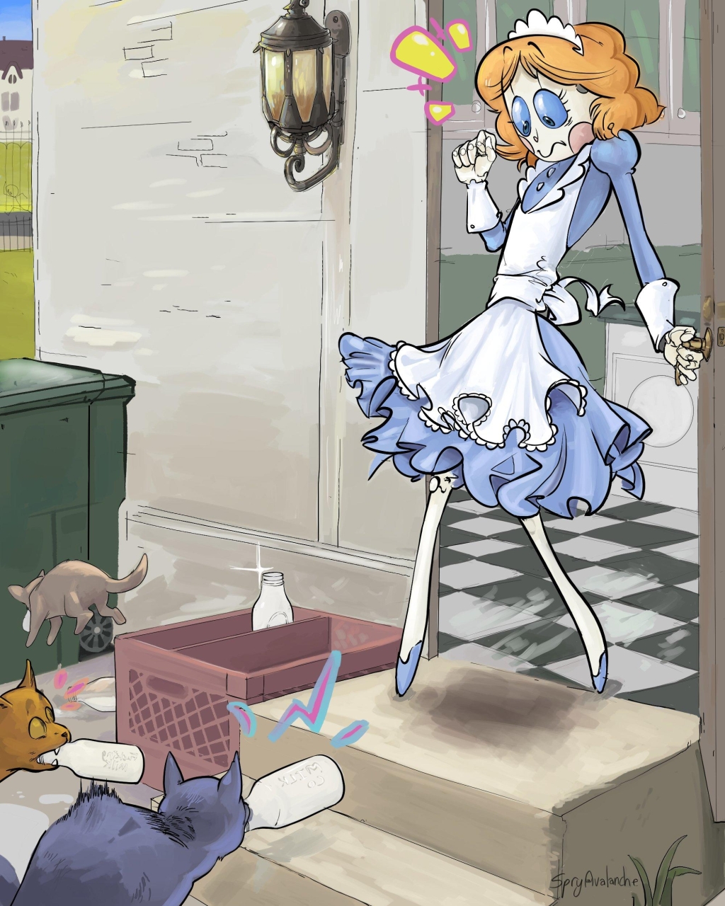 Robot Emmy maid