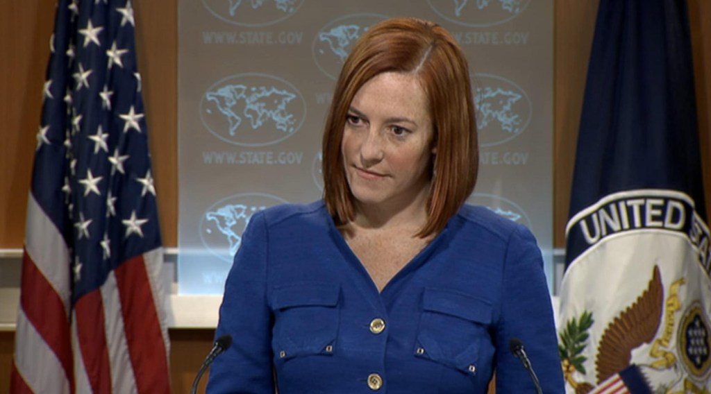 White House Jen Pisaki