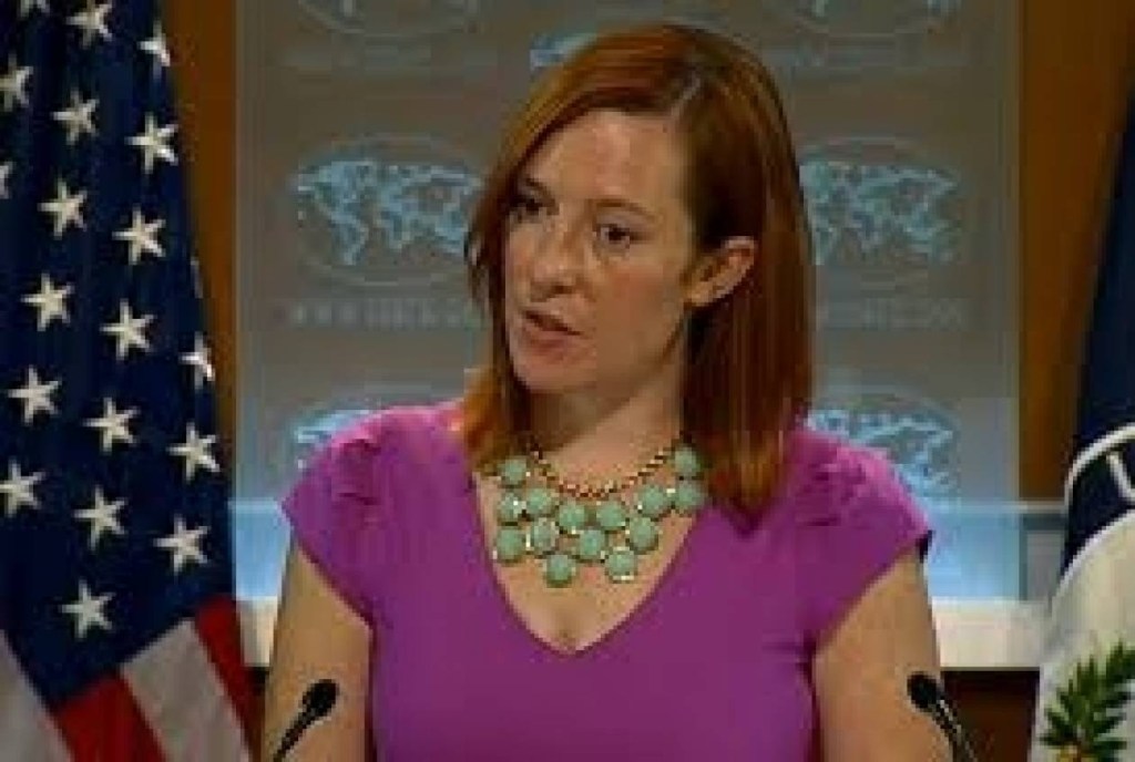 Jennifer Psaki chest