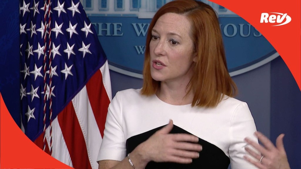 Jen Psaki White House