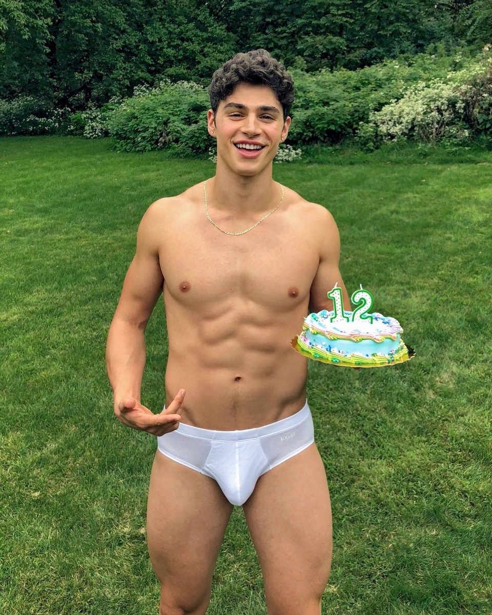 The guy undresses naked