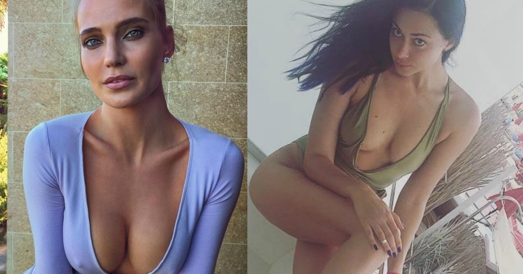 Ekaterina Morgunova in a swimsuit