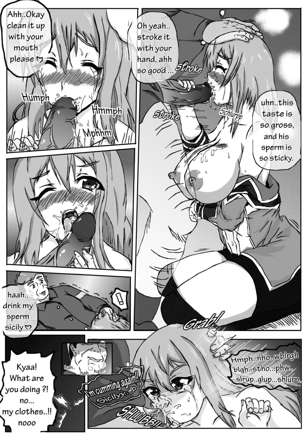 Wise grandson Cecil Hentai