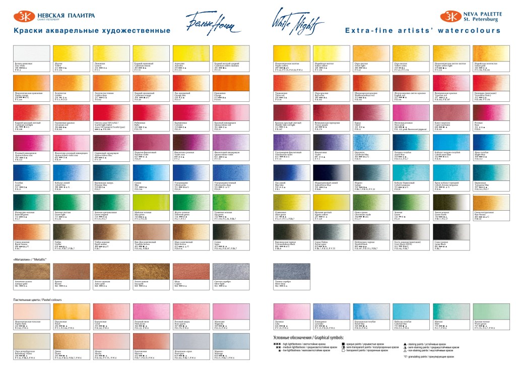Neva palette white nights