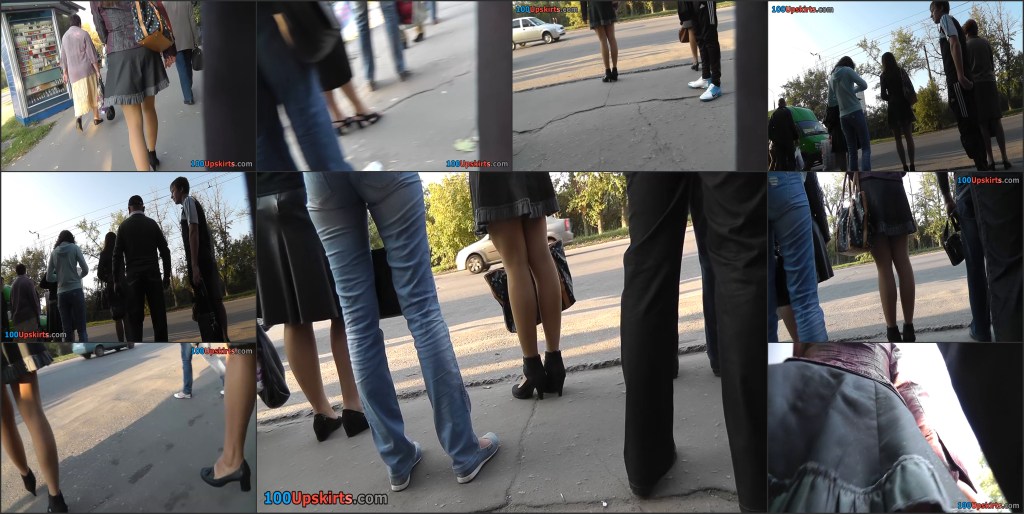 Walk around the city without panties