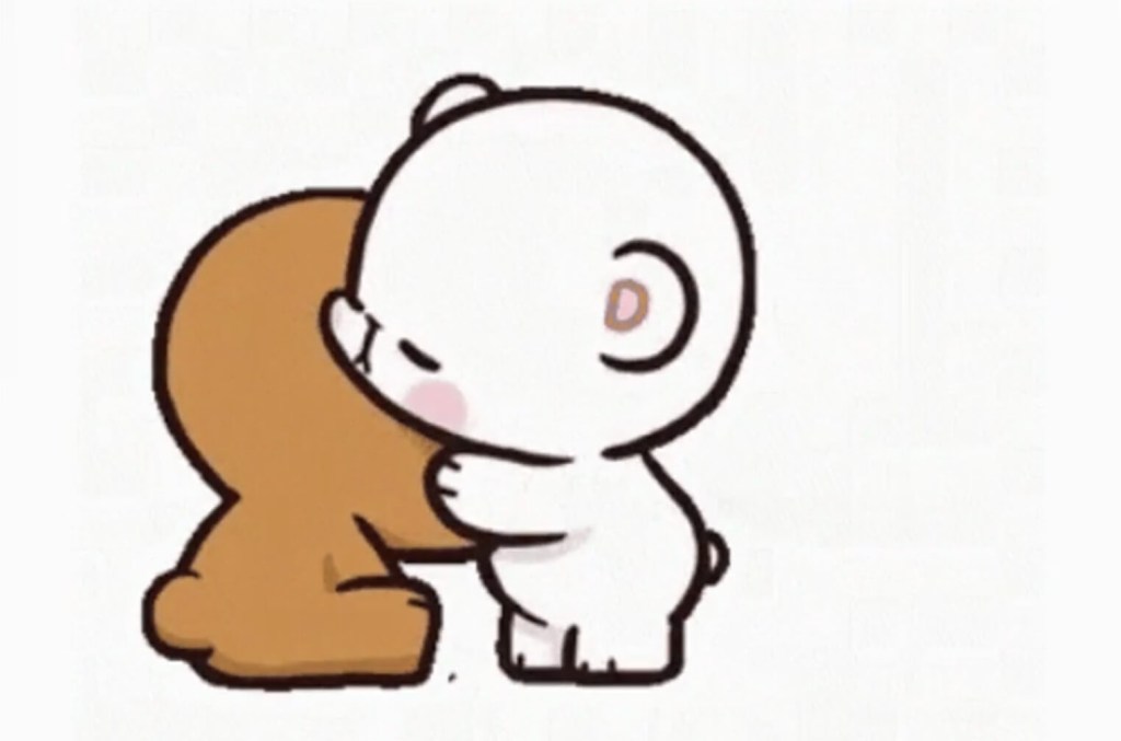 Bear hugs stickers