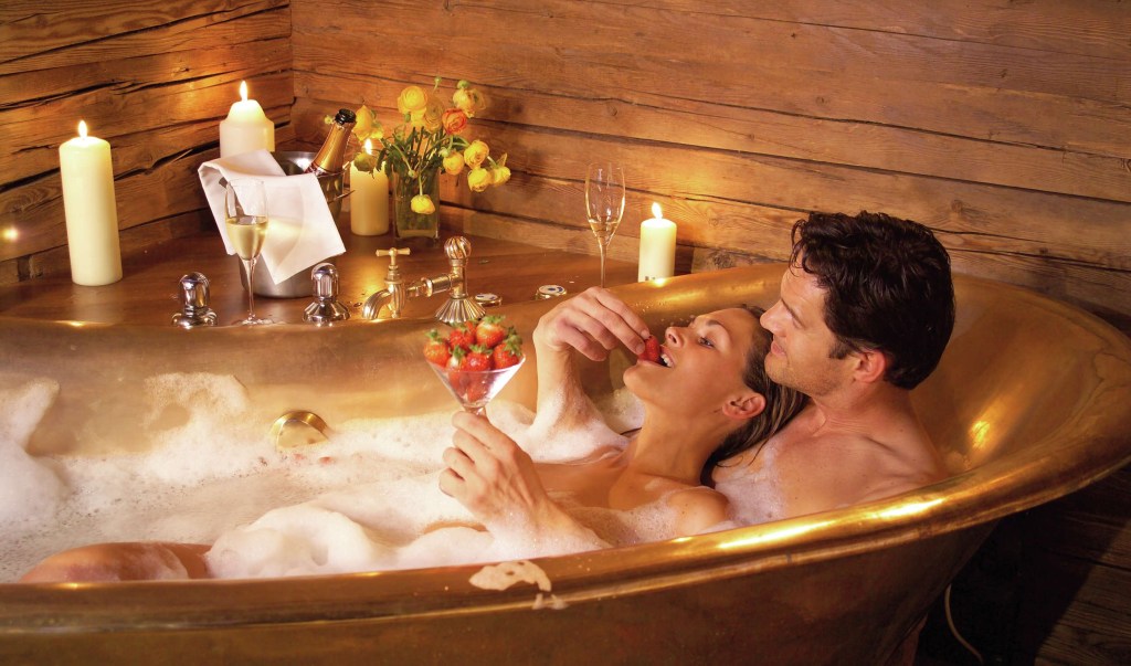 Romantic bath
