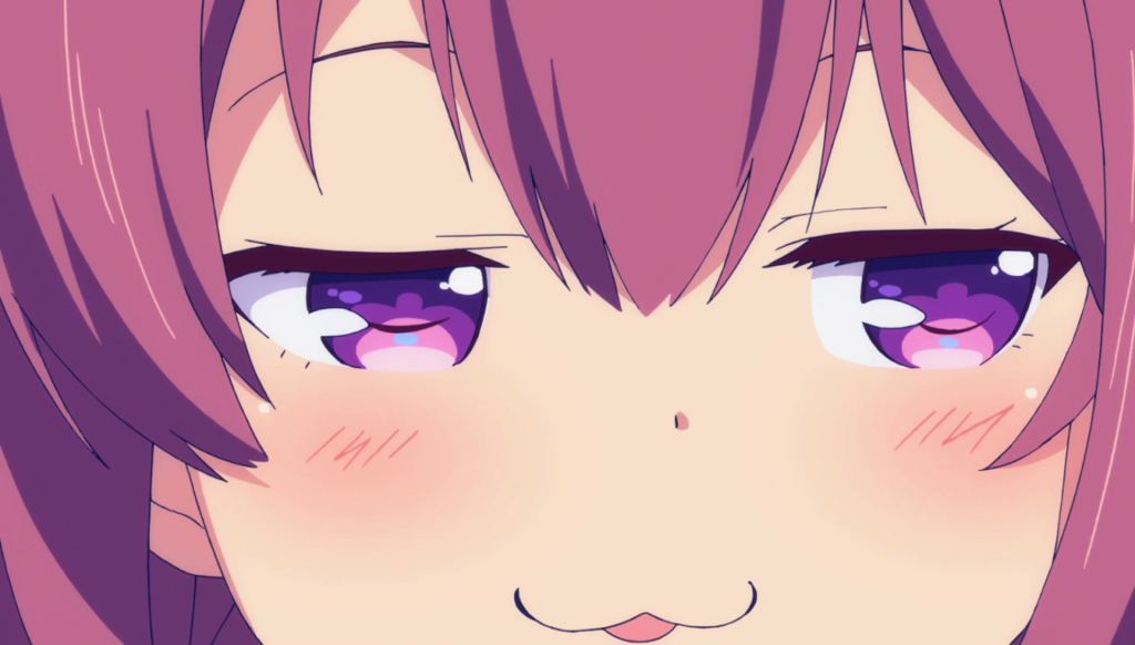 Anime's cunning face