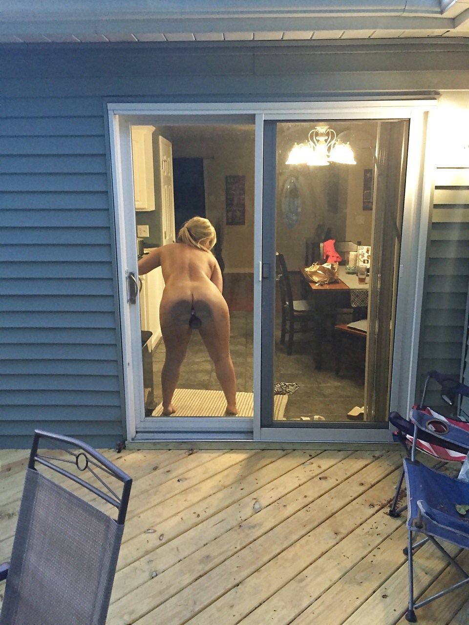 Hot neighbor naked