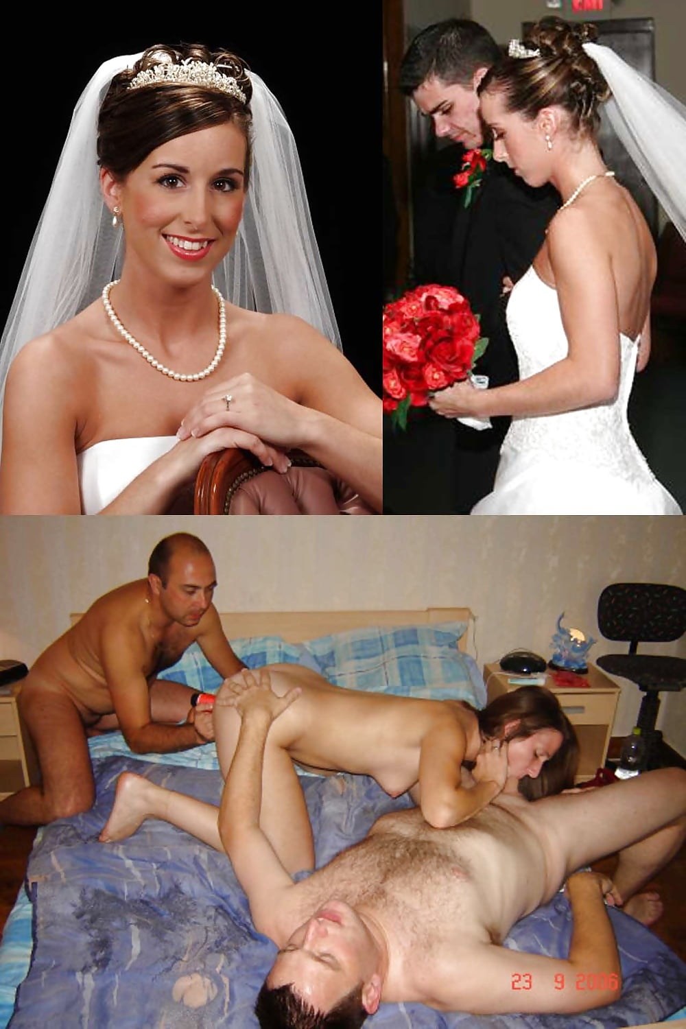 Slideshow bride to be fucks stripper 