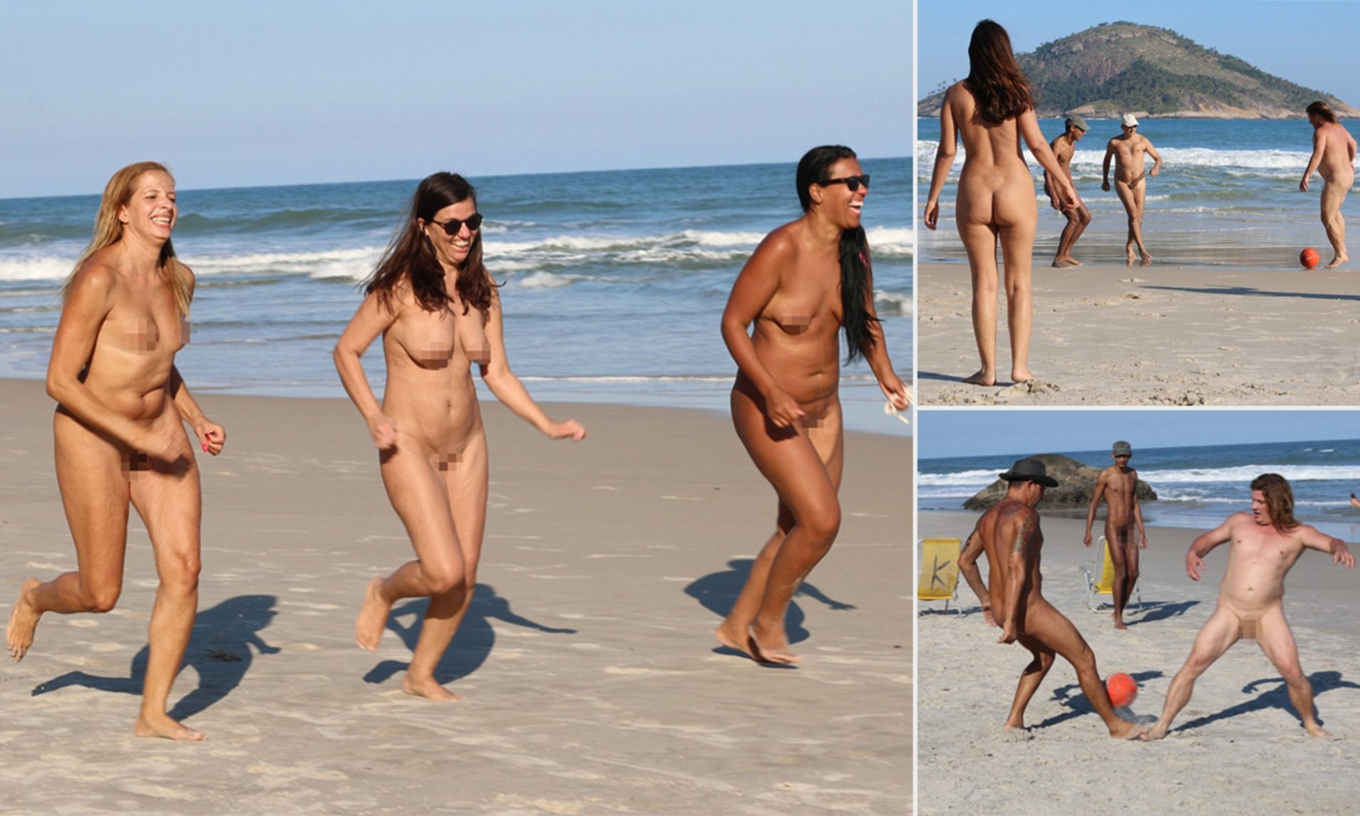 Naked on the beach in rio (54 photos) photo