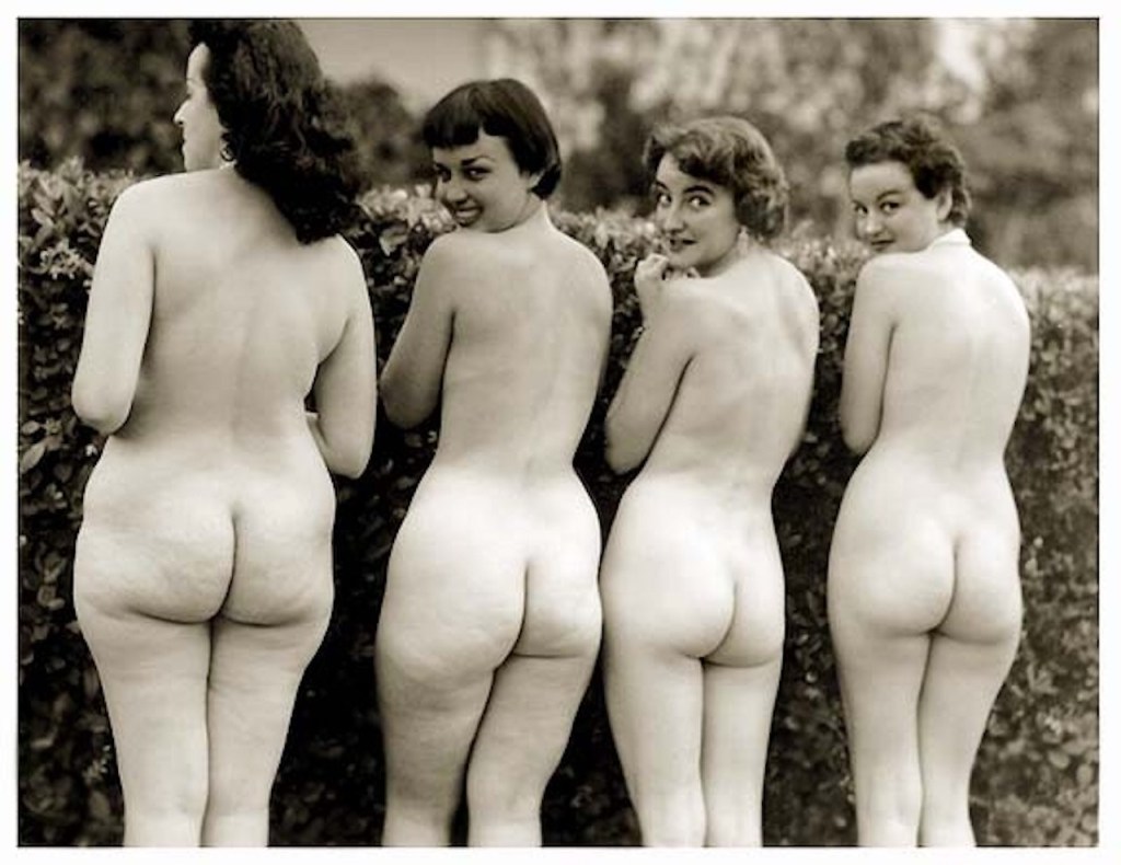 Naked priests of women retro